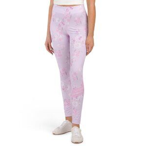 BOGNER X LOVE SHACK FANCY Hibiscus High Rise Waist Straight Leg Pants